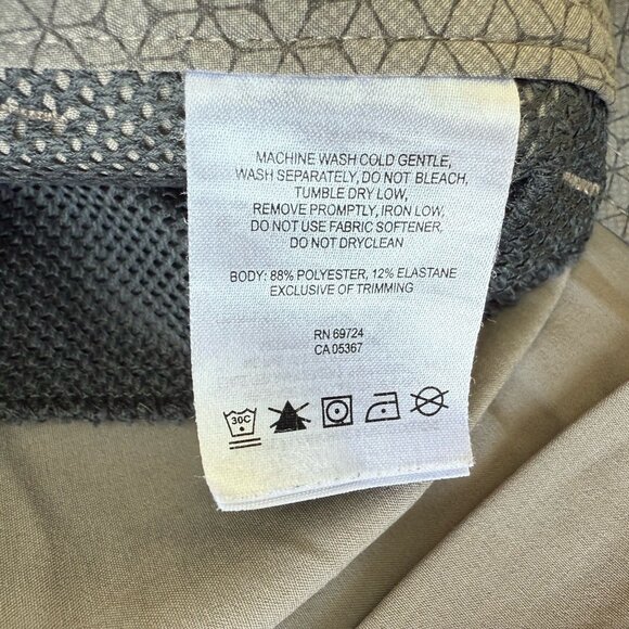 Columbia Global Adventure Shorts Mens 36 Lightweight Stretch Omni Shield Tan - Picture 7 of 7